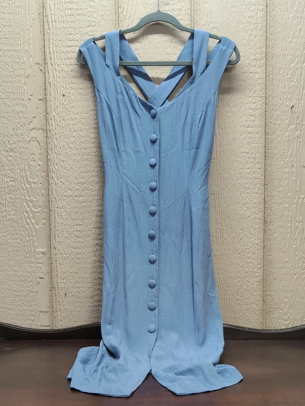 90's Bodycon Button Down Dress - Size 7/8